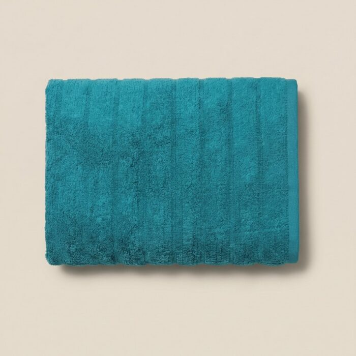 2 telo bagno cotone zerotwist teal