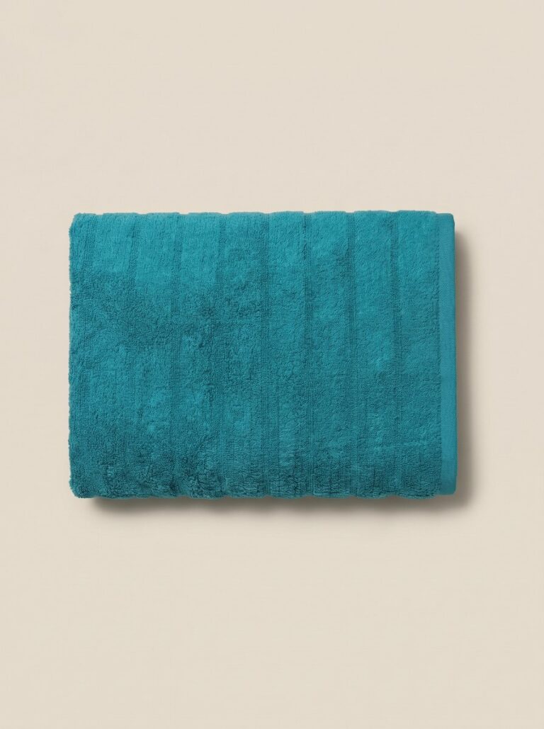 telo bagno cotone zerotwist teal