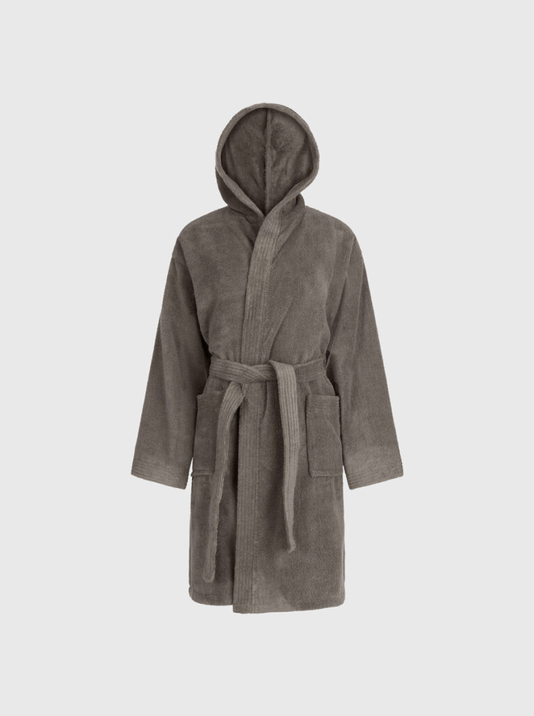 Accappatoio Bamboo Zero Twist Grigio Scuro
