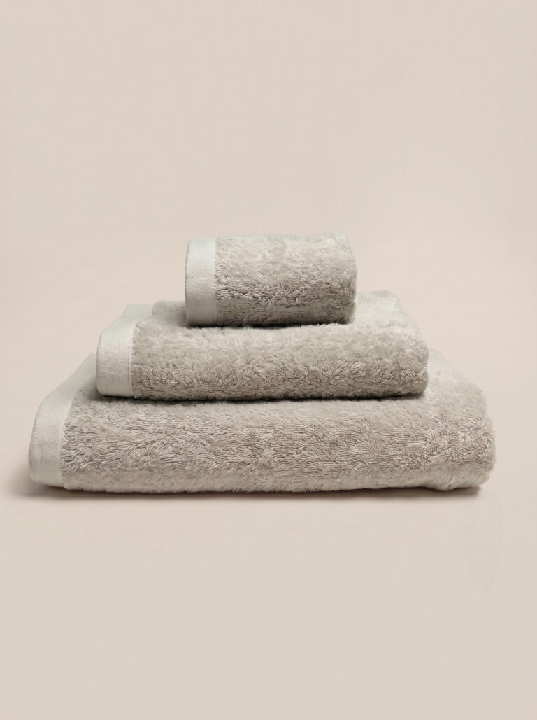 Tris Spugna 600 gsm Cotone Pettinato - Grigio
