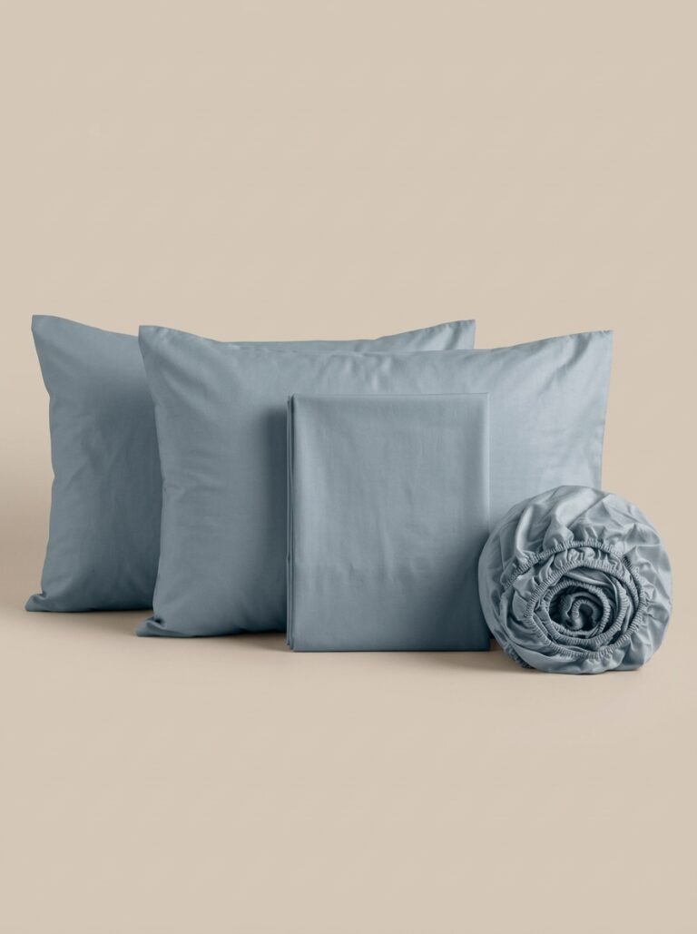 Set completo letto in raso carta da zucchero - Coton Boutique