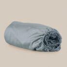 Lenzuolo con angoli in raso carta da zucchero - Coton Boutique