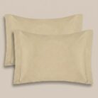Set completo letto in raso beige - Coton Boutique