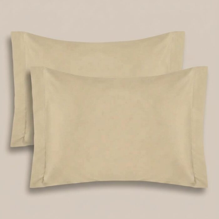 b Set completo letto in raso beige - Coton Boutique