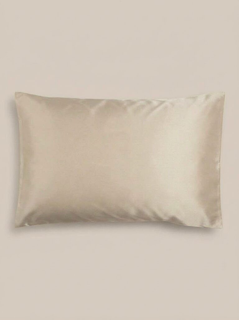 b Federe a sacco in raso beige - Coton Boutique