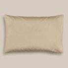 Coppia di federe a sacco in percalle beige - Coton Boutique
